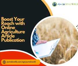 Online Agriculture Article Publication