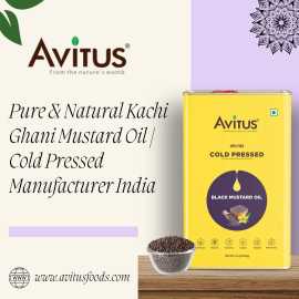 Pure Natural Kachi Ghani Mustard Oil Cold Pressed , Gandhinagar