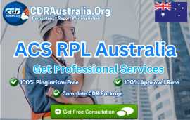 ACS RPL Australia - Avail Professional Services by CDRAustralia.Org, Sydney
