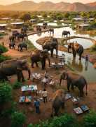 Elephant Village in Jaipur Best Place to Visit , Jaipur