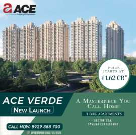  Your Luxury Address Awaits at ACE VERDE, Noida