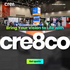 Leading Exhibition Company in Australia – Cre8co, Rydalmere