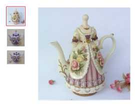 Nobility Beauty Dress Coffee Pot, ps 80