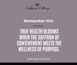 when the saffron of contentment meets the wellness, Shah Alam