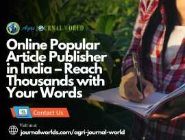 Online Popular Article Publisher in India
