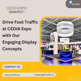 Custom Exhibit Booth Builder for The CEDIA Expo, Denver