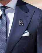 Classic Gold Lapel Pin for Men – Elegance in Every, Gurgaon