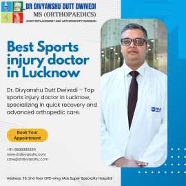 Best Sports Injury Doctor in Lucknow Dr. Divyanshu, Lucknow