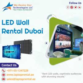 Which Dubai Events Need a High-Res LED Wall Rental, Dubai