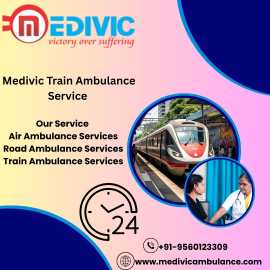  Book Medivic Train Ambulance Service In Lucknow, Lucknow