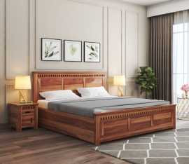 Find the Right Double Bed for Your Space at Wooden, ₹ 29,899