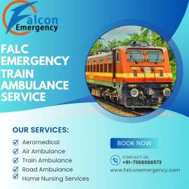 Falc Emergency Train Ambulance in Patna Ensures , Patna