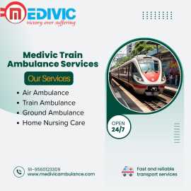 Medivic Train Ambulance Services in Patna, Patna
