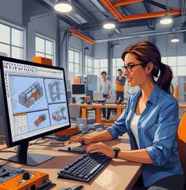 Mechanical Part Drawings Services , Folsom