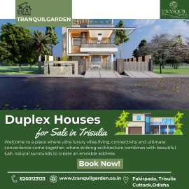 Duplex Houses for Sale in Trisulia-Tranquil Garden, Cuttack