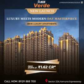  Step Into a New Era of Luxury with ACE VERDE, Noida