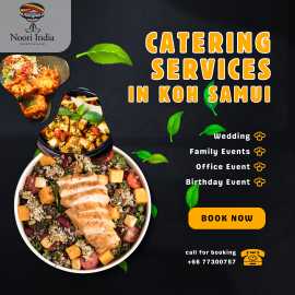 Premium Catering Services in Koh Samui Noori India, Surat Thani