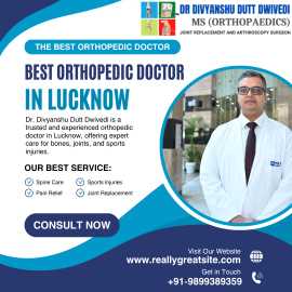 Best Orthopedic Surgeon in Lucknow - Dr. Divyanshu, Lucknow