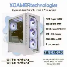 Custom produced Ryzen 5 PC with RTX graphics, $ 1,173