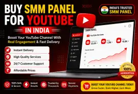 Buy SMM Panel For YouTube in India – Fast & Afford, Delhi