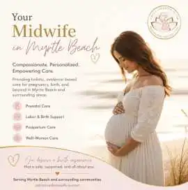 Midwife in Myrtle Beach for Personalized Prenatal,, Myrtle Beach