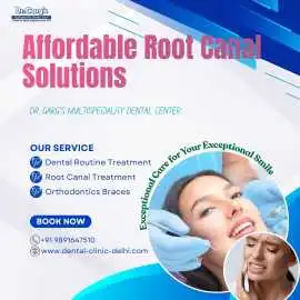 Affordable Root Canal Solutions: DentalClinicDelhi, Delhi