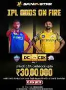 Winmatch Exclusive: May 5 DC vs CSK Max Impact Off