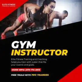 Gym Instructor for Strength and Fitness, Champaign