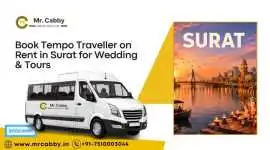 Book Tempo Traveller on Rent in Surat @ Rs. 25/Km, Surat