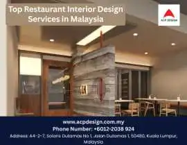 Top Restaurant Interior Design Services, Kuala Lumpur