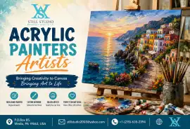 Professional Acrylic Painters & Artists for Custom, ps 100
