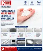 Polycarbonate Milky White Granules Wholesaler, New Delhi