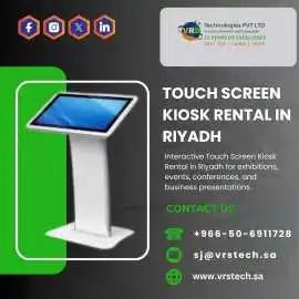 Where to Get Touch Screen Kiosk Rental in Riyadh? , Riyadh