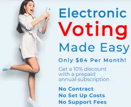 online voting platform for Florida HOA, Miami