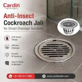 Anti-Insect Cockroach Jali for Smart Drainage , Delhi