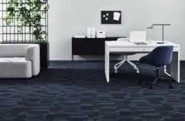 Square Floor Carpet Tiles for Modern Interior, Augustine Heights
