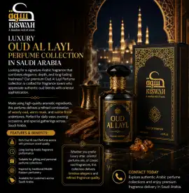 Luxury Oud Al Layl Perfume Collection in Saudi Ara, d.ed 60