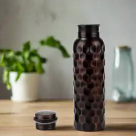 Buy Pure Copper Water Bottle for Modern Lifestyle , ps 40