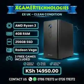 Refreshed AMD Ryzen 3, 4GB RAM Computer desktop, $ 149