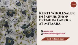 Kurti Wholesaler in Jaipur: Shop Premium Fabrics, ₹ 1