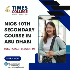 Apply Now for NIOS 10th Secondary Course in Ajman , Abu Dhabi