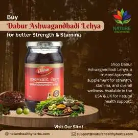 Buy Dabur Ashwagandhadi Lehya for Strength & Stami, ps 34