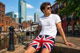 Shop Quality Union Jack Shorts in Manchester, £ 0