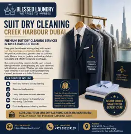 Suit Dry Cleaning – Creek Harbour Dubai, Dubai