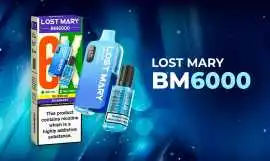 Simple Vaping with Lost Mary BM6000 Prefilled Vape, Watford