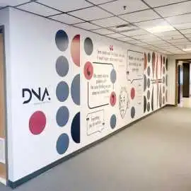 Boost Your Brand with Office Wall Graphics Raleigh, Raleigh