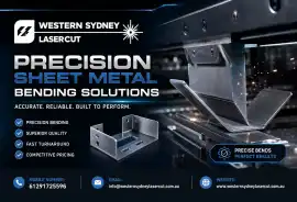 Precision Sheet Metal Bending Solutions by Western, Wetherill Park
