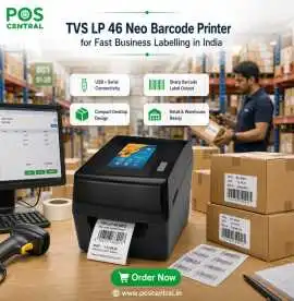 TVS LP 46 Neo Printer for Fast Barcode Labels, $ 12,999