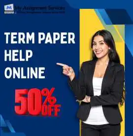 Get 50% Off on Professional Term Paper Help Online, Melbourne