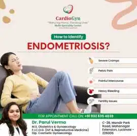 Painful Periods or Endometriosis? Know the Differe, Lucknow
